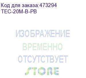 купить удлинитель телефонный (6р4с) 20 метров / черный netko optima (tec-20m-b-pb)