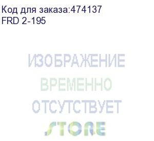 купить разъем гнездовой frd 2-195, d=5мм, 1,5-2,5мм2, полностью изолированный, синий, 100шт., netko optima