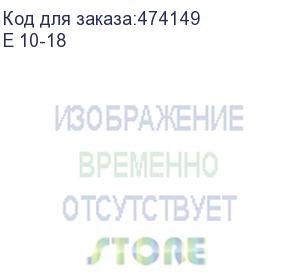 купить штыревой втулочный кабельный наконечник e 10-18 (ншви f=18мм) 10мм2, изолированный, красный, 100шт, netko optima