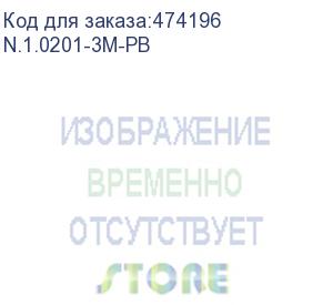 купить шнур аудио-видео: 3rca-3rca ( длина 3 м, литой), netko optima (n.1.0201-3m-pb)