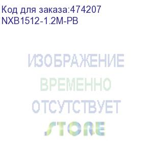 купить шнур аудио-видео: scart (21 pin)-scart (21 pin) ( длина 1.2 м, литой), netko (nxb1512-1.2m-pb)