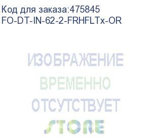 купить hyperline fo-dt-in-62-2-frhfltx-or кабель волоконно-оптический 62.5/125 (om1) многомодовый, 2 волокна, плотное буферное покрытие (tight buffer) внутренний, frhfltx iec 60793-2-10, –60°c – +70°c, оранжевый