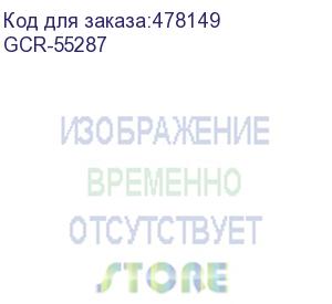 купить gcr кабель 0.5m, typec, быстрая зарядка 18w, поддержка qc, pd, бело-зеленый, al case серебро, 28/24 awg, gcr-55287 (greenconnect)