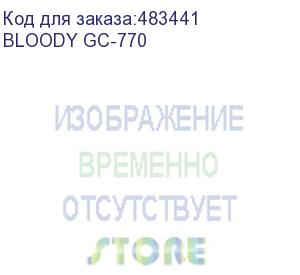 купить кресло игровое a4tech bloody gc-770, на колесиках, ткань, 1шт. в комплекте серый bloody gc-770