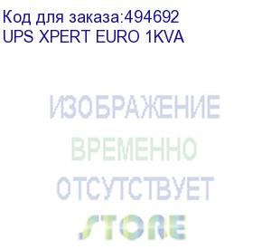 купить источник бесперебойного питания smartwatt онлайн, 1000/900 ва/вт, напольный, lcd дисплей, shuko cee7/4 - 2 шт. (ups xpert euro 1kva) delta battery