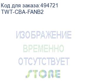 купить блок 2-х вентиляторов с подшипниками, в крышу шкафа business advanced, наборный, без шнура питания (twt-cba-fanb2) lanmaster