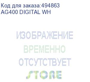 купить кулер для процессора deepcool ag400 digital wh lga1700/1200/115x/am5/am4 (9шт/кор, tdp 220w, pwm, fan 120mm, 4 тепл. трубки, черный) ret deepcool