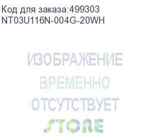 купить флешка usb netac u116 4гб, usb2.0, белый (nt03u116n-004g-20wh) nt03u116n-004g-20wh