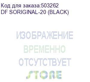 купить чехол (клип-кейс) df soriginal-20, для samsung galaxy a12/m12, противоударный, черный (df soriginal-20 (black)) df soriginal-20 (black)