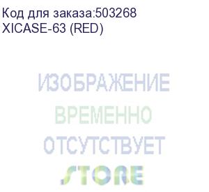 купить чехол (клип-кейс) df xicase-63, для xiaomi 12/12x, красный (xicase-63 (red)) xicase-63 (red)