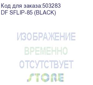 купить чехол (флип-кейс) df sflip-85, для samsung galaxy a02, противоударный, черный (df sflip-85 (black)) df sflip-85 (black)