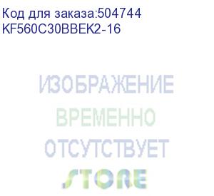 купить оперативная память kingston fury beast black expo kf560c30bbek2-16 ddr5 - 2x 8гб 6000мгц, dimm, ret (kingston)