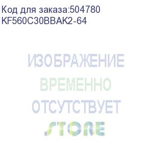 купить оперативная память kingston fury beast kf560c30bbak2-64 ddr5 - 2x 32гб 6000мгц, dimm, ret (kingston)