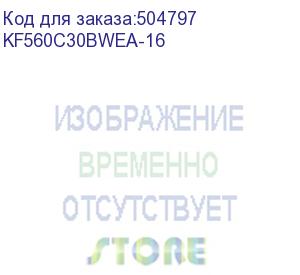 купить оперативная память kingston fury beast kf560c30bwea-16 ddr5 - 1x 16гб 6000мгц, dimm, white, ret (kingston)