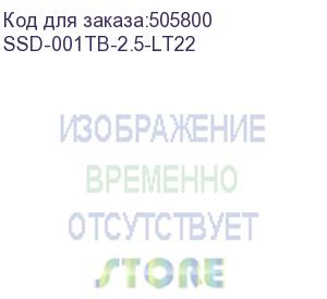 купить cbr ssd-001tb-2.5-lt22, внутренний ssd-накопитель, серия lite , 1024 gb, 2.5 , sata iii 6 gbit/s, sm2259xt, 3d tlc nand, r/w speed up to 550/520 mb/s, tbw (tb) 500