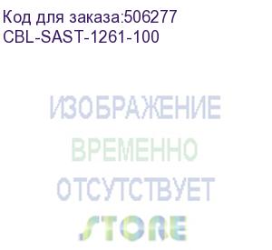 купить кабель/ slimline x8 (str) to 2x slimline x4 (str),60/60cm,100 o (supermicro) cbl-sast-1261-100