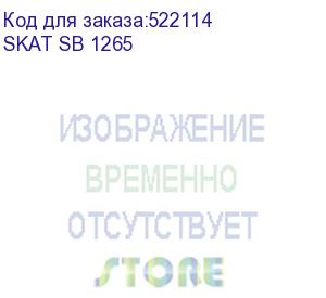 купить skat sb 1265 акб свинцово-кислотная тип agm 12v 65ач i зар.19,5а (клеммы под болт м6, гарантия - 18 месяцев) (2541)