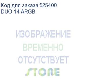 купить вентилятор aerocool duo 14 argb 140х140x25 черный 6-pin (duo 14 argb) ret (aerocool)