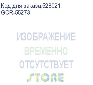 купить gcr кабель питания 0.5m, евровилка угловая schuko - без разъема, черный, 3*0,5mm, gcr-55273 (greenconnect)