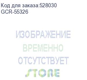 купить gcr кабель питания 3.0m, евровилка угловая schuko - без разъема, черный, 3*0,5mm, gcr-55326 (greenconnect)