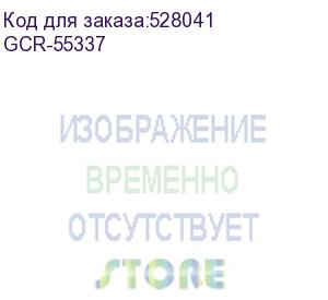 купить gcr кабель питания 0.5m, евровилка угловая schuko - без разъема, белый, 3*0,75mm, gcr-55337 (greenconnect)