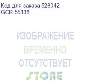 купить gcr кабель питания 1.0m, евровилка угловая schuko - без разъема, белый, 3*0,75mm, gcr-55338 (greenconnect)