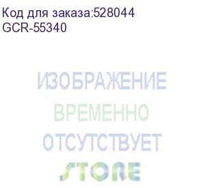 купить gcr кабель питания 10.0m, евровилка угловая schuko - без разъема, белый, 3*0,75mm, gcr-55340 (greenconnect)