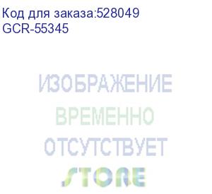 купить gcr кабель питания prof 0.5m, евровилка угловая schuko - без разъема, черный, 3*1,0mm, gcr-55345 (greenconnect)