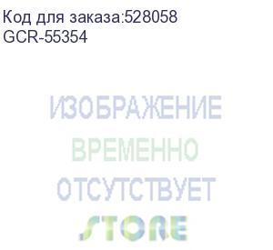 купить gcr кабель питания prof 1.0m, евровилка угловая schuko - без разъема, белый, 3*1,0mm, gcr-55354 (greenconnect)