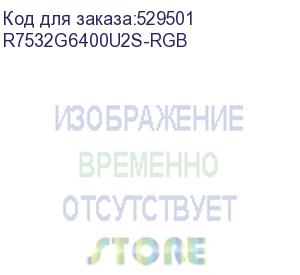 купить модуль памяти amd radeon 32gb r7 performance series ddr5 6400 long dimm r7532g6400u2s-rgb 1.1v heat shield rgb retail