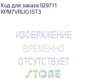 купить серверный твердотельный накопитель/ kioxia ssd pm7-r, 15360gb, 2.5 15mm, sas 24g, tlc, r/w 4200/4100 mb/s, iops 720k/160k, tbw 28032, dwpd 1 (12 мес.) (kioxia europe gmbh.) kpm7vrug15t3