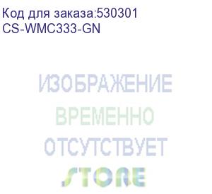 купить кресло cactus cs-wmc333-gn, на колесиках, сетка/ткань, салатовый (cactus)