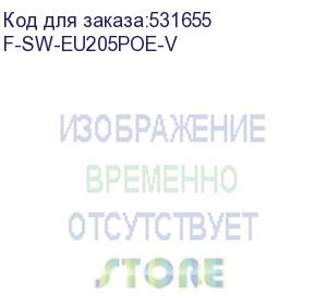 купить l2 неуправляемый 4 порта 10/100m rj45 poe 1 uplink порт 10/100m rj45 802.3af/at бюджет poe 60 вт поддержка режима передачи до 300м10мб/с cat6, защита от перенапряжения 6 кв (iflow) f-sw-eu205poe-v