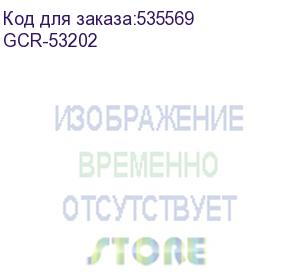 купить gcr кабель-переходник 1.0m аудио jack 3,5mm / 3 х rca, черный, gcr-53202 (greenconnect)