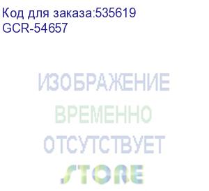 купить gcr патч-корд prof плоский 5.0m, utp медь кат.6, белый, нижний угол, ethernet high speed 10 гбит/с, rj45, t568b (greenconnect) gcr-54657