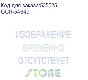 купить gcr патч-корд prof плоский 5.0m, utp медь кат.6, белый, нижний/нижний угол, ethernet high speed 10 гбит/с, rj45, t568b (greenconnect) gcr-54649