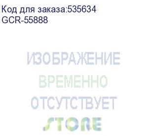 купить gcr патч-корд 5.0m lszh prof плоский прямой кат.7 ethernet, ftp, медь, белый, литой, экранированные коннекторы 24k gold, rj45, t568b (greenconnect) gcr-55888