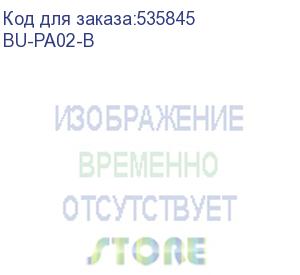 купить адаптер-переходник buro bu-pa02-b (1 розетка) черный (пакет пэ) (prometheus energy)