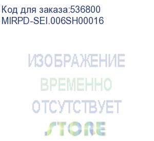 купить mirpd-sei.006sh00016 (19” блок распределения электропитания (pdu) с возможностью мониторинга, с измерением квт⋅ч, 3.6квт, 1-я группа розеток - (6)schuko, разъем для подключения шнура - розетка c20 (1x16a), шнур заказывается дополнительно) mirotek