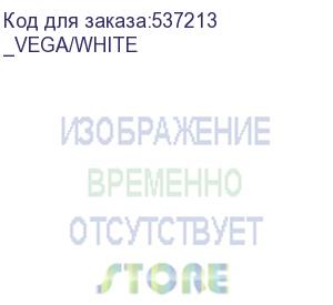 купить кресло руководителя бюрократ _vega, на колесиках, кожа, белый (_vega/white) (бюрократ) _vega/white