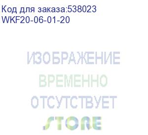 купить удлинитель силовой iek ур20, розеток 1шт, 2x0.75 кв.мм, 6a, 20м, пвс, рамка пластиковая, черный (wkf20-06-01-20) wkf20-06-01-20