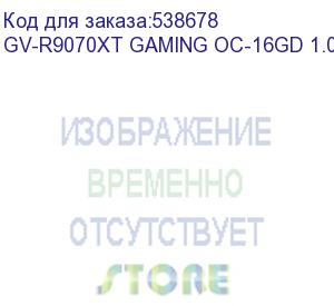 купить видеокарта gigabyte pci-e gv-r9070xt gaming oc-16gd 1.0 amd radeon rx 9070xt 16gb 256bit gddr6 2520/20000 hdmix2 dpx2 hdcp ret gigabyte