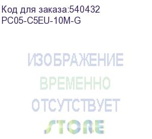 купить шнур коммутационный кат.5е utp 10м желтый generica (itk) pc05-c5eu-10m-g