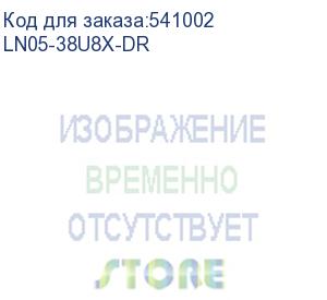 купить itk linea n дверь стеклянная 800мм шкафа 38u чер. ln05-38u8x-dr