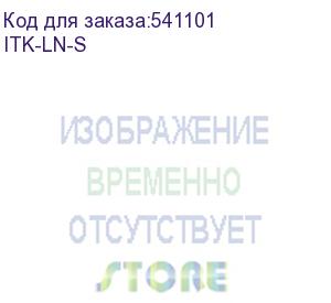 купить itk накладка на ручку linea n под опломбировку черная itk-ln-s