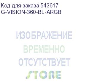 купить система водяного охлаждения thermalright grand vision 360 argb soc-am5/am4/1151/1200/2066/2011/1700 черный 4-pin 29.4db al lcd ret (g-vision-360-bl-argb) thermalright