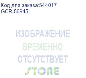 купить gcr патч-корд прямой 35.0m utp кат.5e, серый, позолоченные контакты, 24 awg, литой, ethernet high speed 1 гбит/с, rj45, t568b, gcr-50945 (greenconnect)
