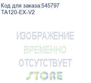 купить устройство охлаждения(кулер) thermalright ta 120 ex v2 soc-am5/am4/1151/1200/2066/2011/1700 серебристый/черный 4-pin 27db al+cu ret (ta120-ex-v2)