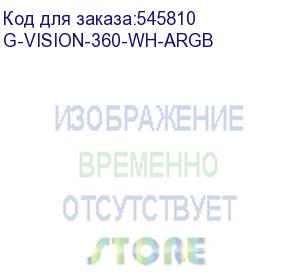 купить система водяного охлаждения thermalright grand vision 360 argb soc-am5/am4/1151/1200/2066/2011/1700 белый 4-pin 29.6db al lcd ret (g-vision-360-wh-argb)