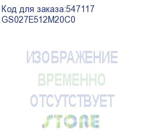 купить твердотельный накопитель gs nanotech ssd gs027 512гб pcie 3 x4, m.2 2280, 3d tlc, до r3200/w1600 мб/с, iops (random 4k) до r166k/w160k, 512мб dram buffer, 1125 tbw, 1y wty мпт (gs027e512m20с0)